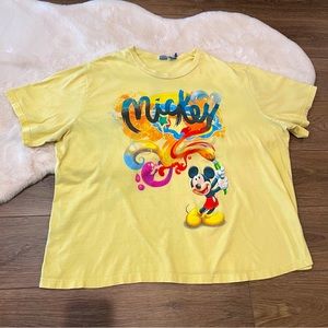 Vintage Disney Mickey Paint Tee
